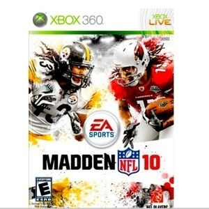 𝅺6 & 7 MADDEN NFL 10 - Xbox 360
